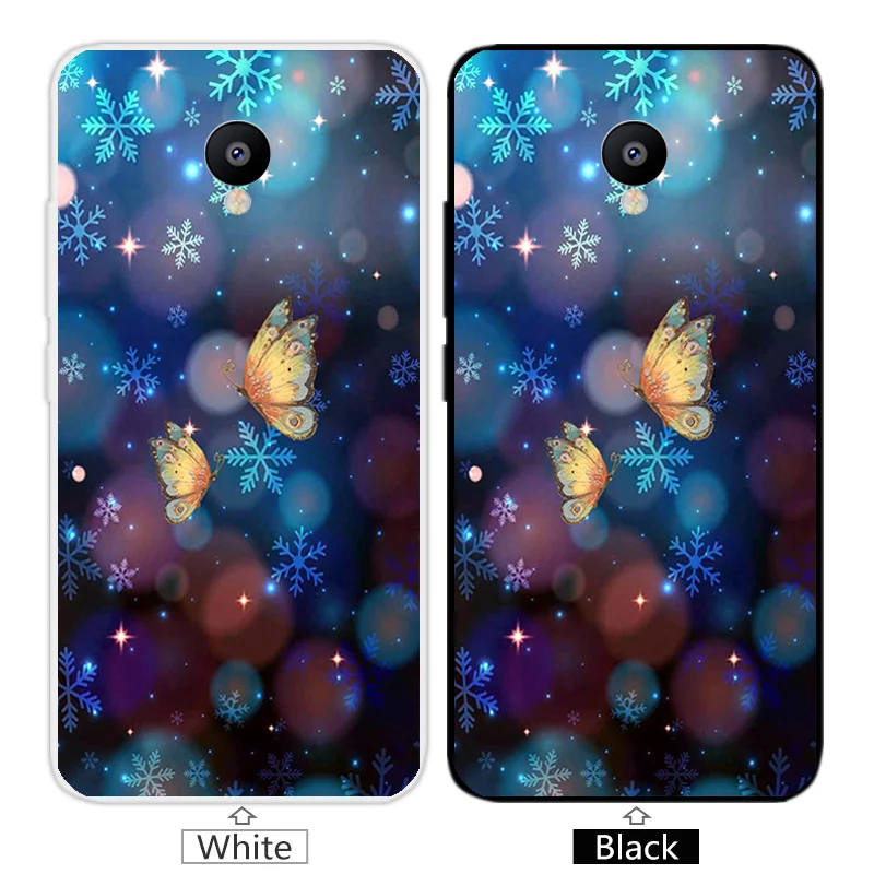 Для Meizu M3 Mini Синий чехол мягкий TPU силиконовый прозрачный для M3S чехлы телефонов