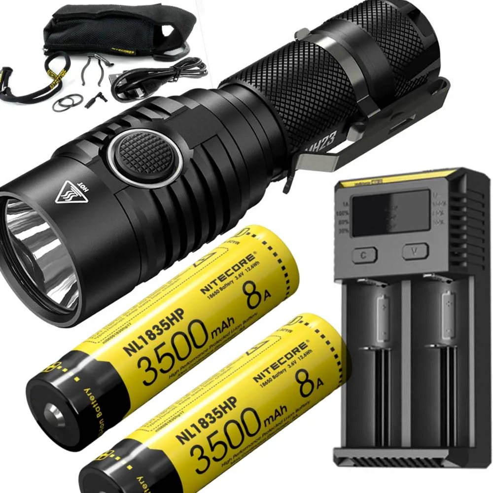 Уличный фонарик NITECORE MH23 CREE XHP35 HD светодиодный макс. с лучом 1800 люмен расстояние 294