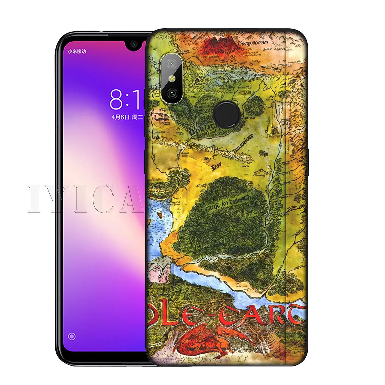 IYICAO Властелин Колец Хоббит Мягкий силиконовый чехол для телефона Xiaomi Redmi K30 K20 8A 7A