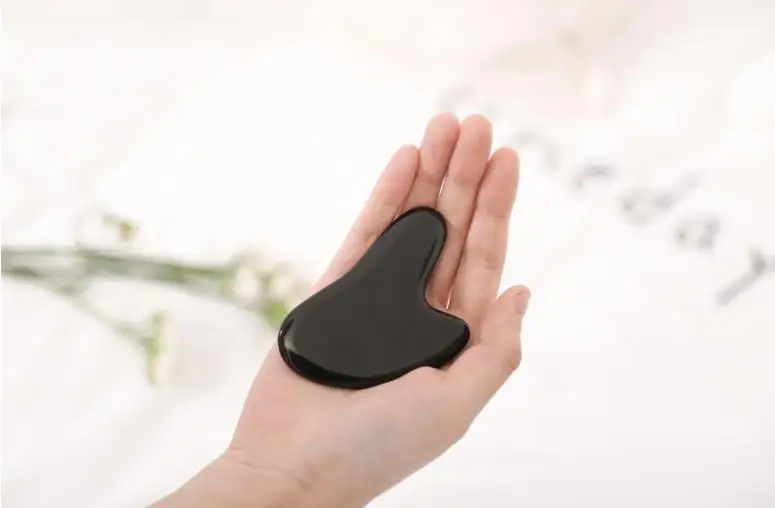 Xiaomi mijia black buffalo horn Массажная доска для лица согревающая подтяжка укрепляющая Успокаивающая Расслабляющая Косметическая скребка для лица умный дом