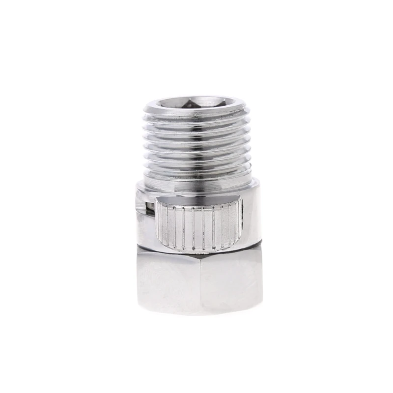 100% Brass Flow Control Valve Water Pressure Reducing Controller Hand Held Sprayer Head Shut Off Stop Switch For Shower Supply |