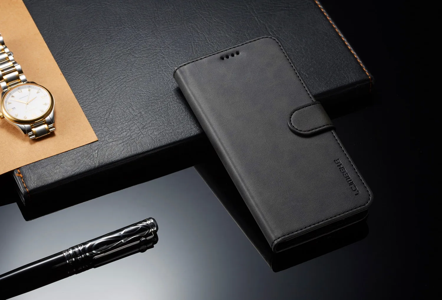 Деловой Роскошный кожаный чехол-кошелек, чехол для телефона Xiaomi Redmi 6, Магнитный чехол для Xiaomi Redmi 6 Pro, чехол, etui Funda