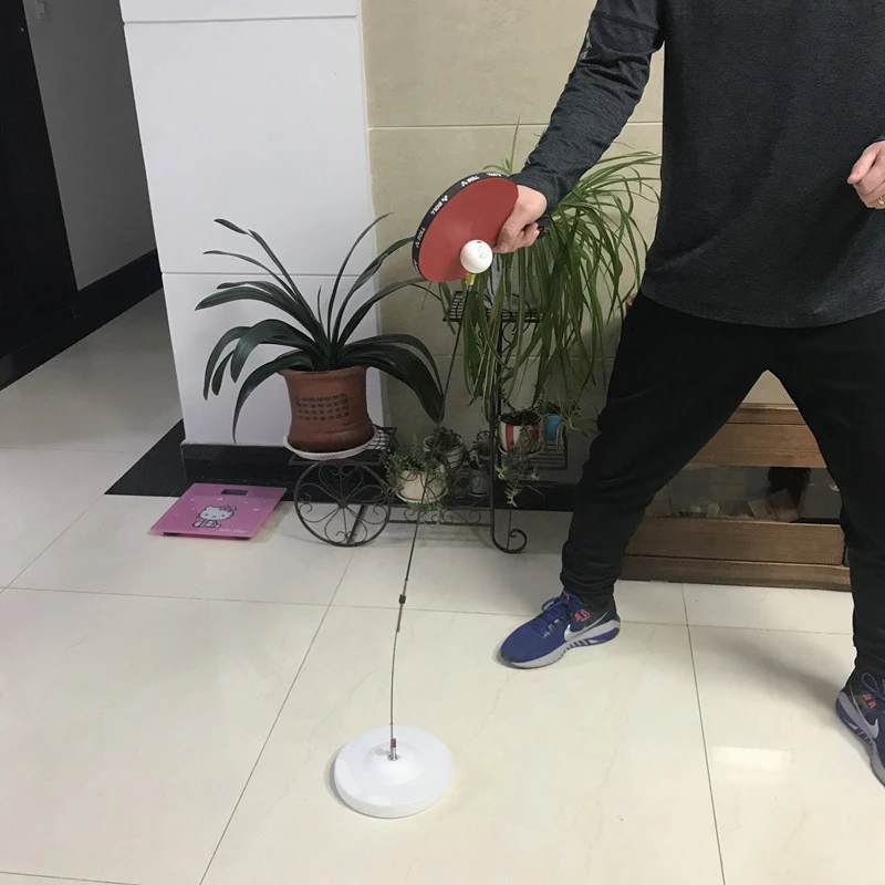 Тренажер для настольного тенниса, эластичный, мягкий, пепельный, без настольного спорта, для отдыха, декомпрессионная ракетка, для взрослых, для пинг-понга, тренировочный мяч, для фитнеса