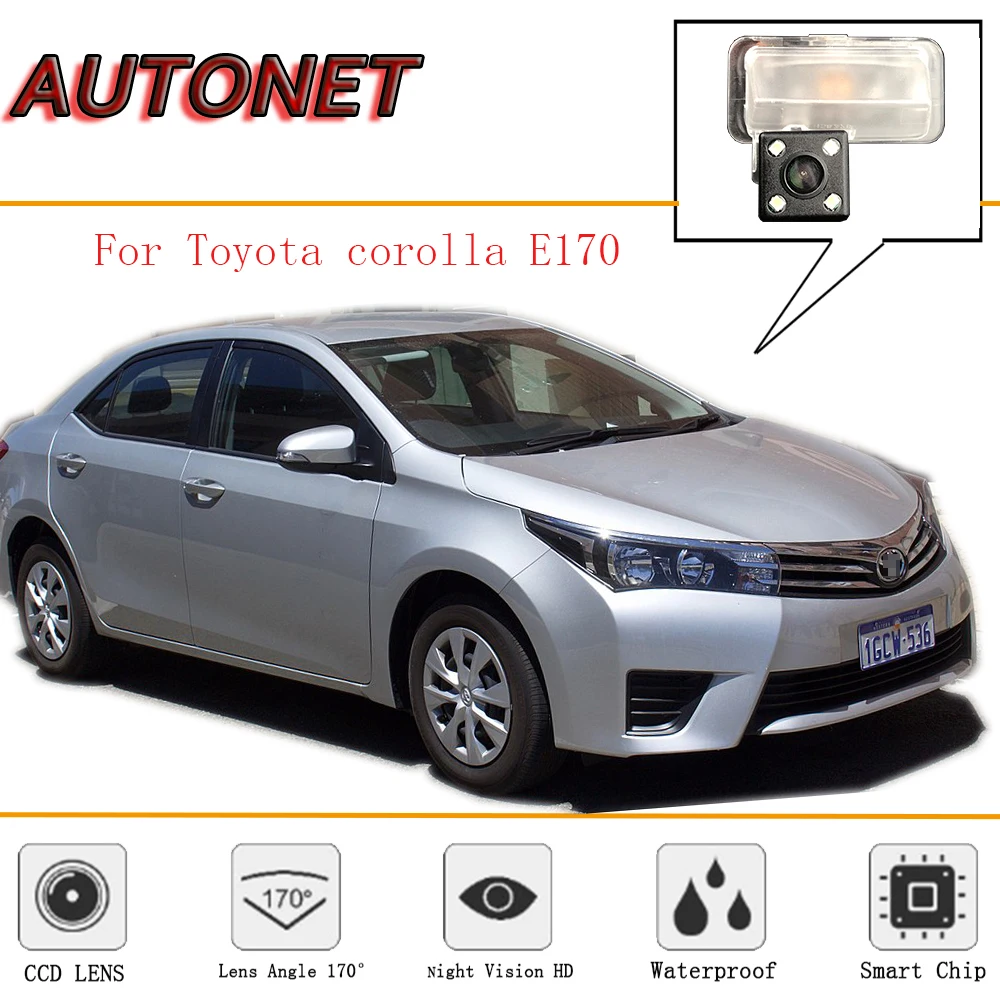 Автомобильная камера заднего вида для Toyota corolla E170 2014 ~ 2018/CCD/ночного видения/камера