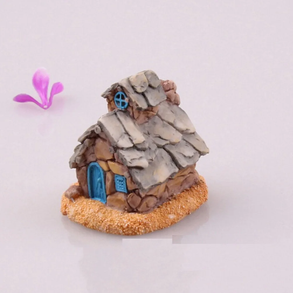 1 шт. каменный дом Сказочный Сад миниатюра ремесло микро-ДОМ декорации для