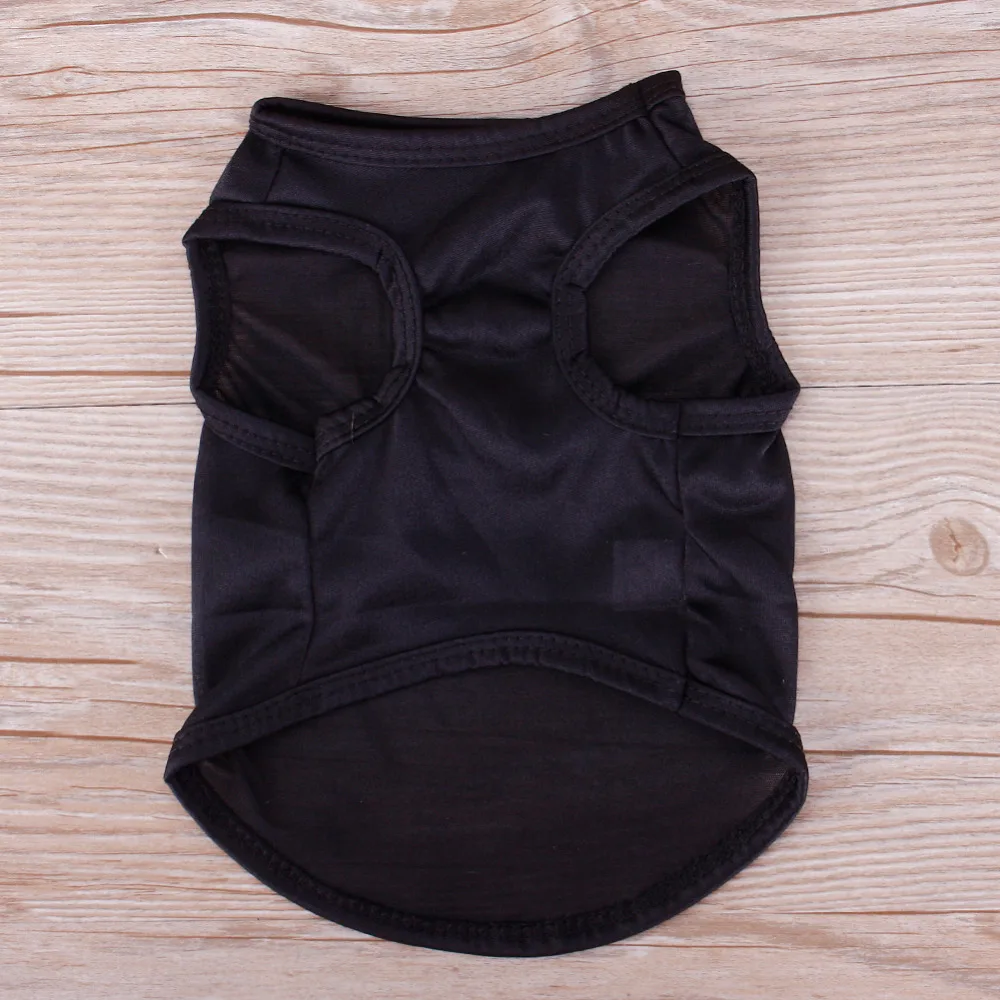 Мягкая летняя футболка для собак одежда высококачественный жилет рубашки щенков