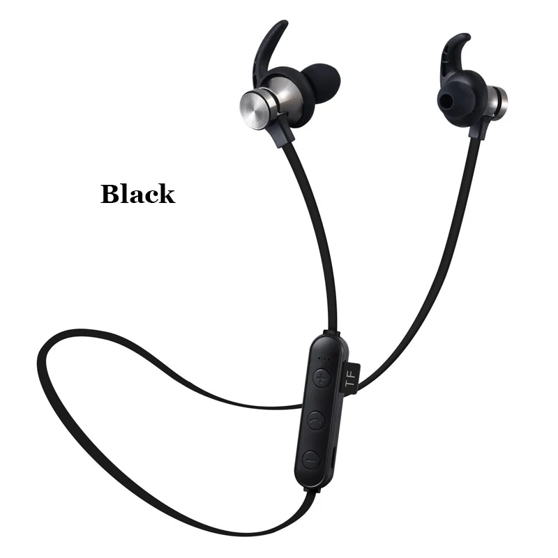 Беспроводные Bluetooth наушники магнитные для Iphone XS Max samsung S9 водонепроницаемые привлекательные наушники Встроенный микрофон Подключаемая tf-карта