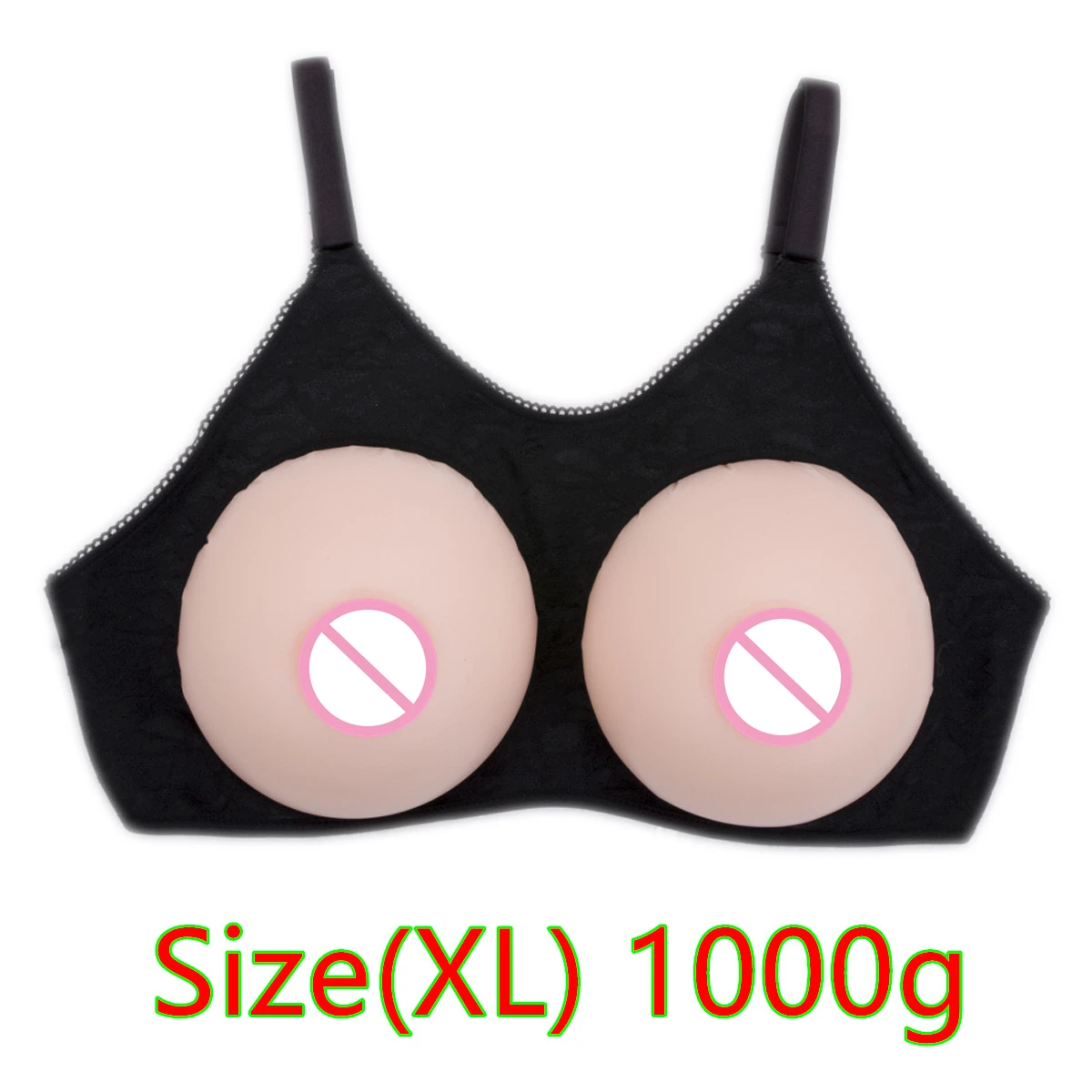1000g/pair Fake Boobs False Breasts Artificial Breast Silicone Breast Forms For Men Crossdresser Drag Queen Shemale Transgender
