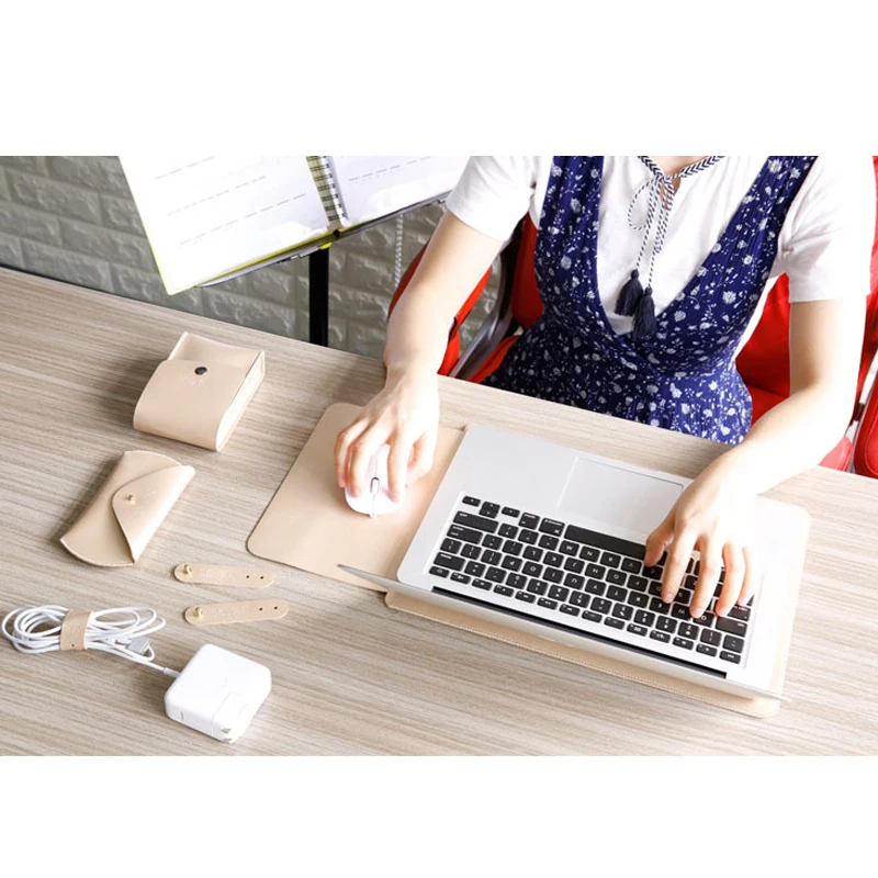 Чехол для мыши чехол ноутбука Xiaomi Macbook Air 11 6 12 13 Retina Pro 3 15 дюйма модная кожаная