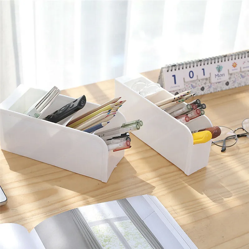 Пластиковый настольный органайзер для рабочего стола Офисная ручка карандаш