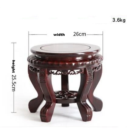 Деревянная подставка для цветов с высоким основанием ног цветочный горшок