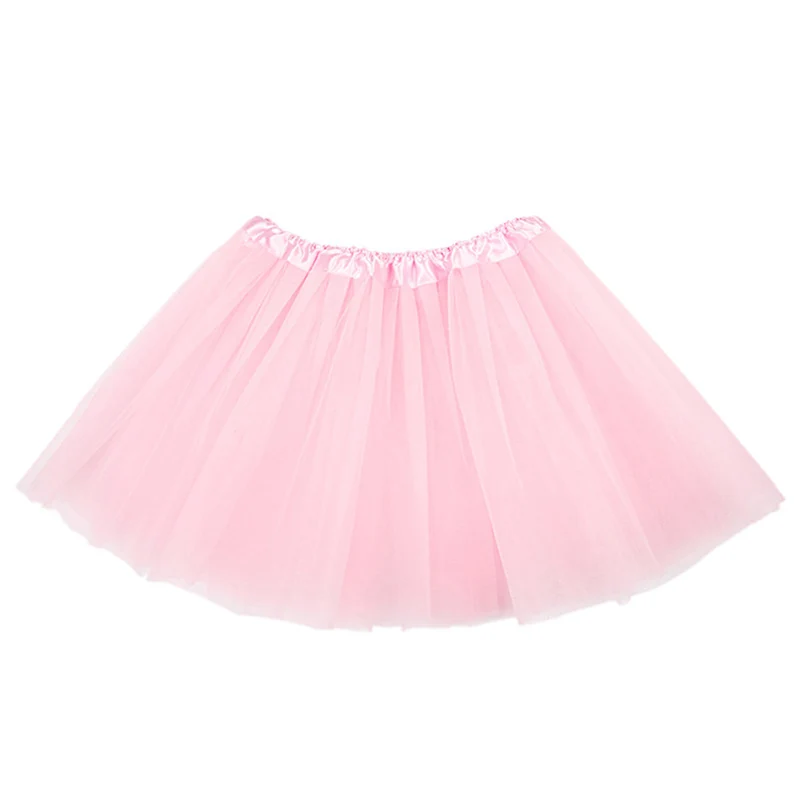 Fashion Sweet Girls Skirt Net Yarn Mini Tutu Skirt Dance Wear Princess Ball Gown Skirt 7 Colors
