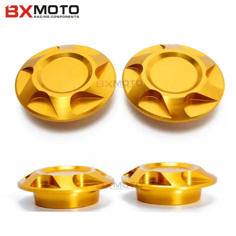 

BXMOTO CNC Accessories Motorcycle Aluminum Frame Hole Cover Caps Gold protectors For Yamaha Yzf R3 Yzf R25 2013 2014 2015 YzfR3