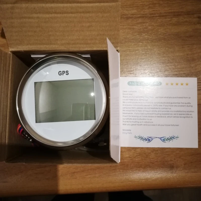 85 мм цифровой спидометр автомобильный лодочный gps одометр 0-999 узлов kmh mph для автомобиля Грузовик Лодка с подсветкой 3-3/8''