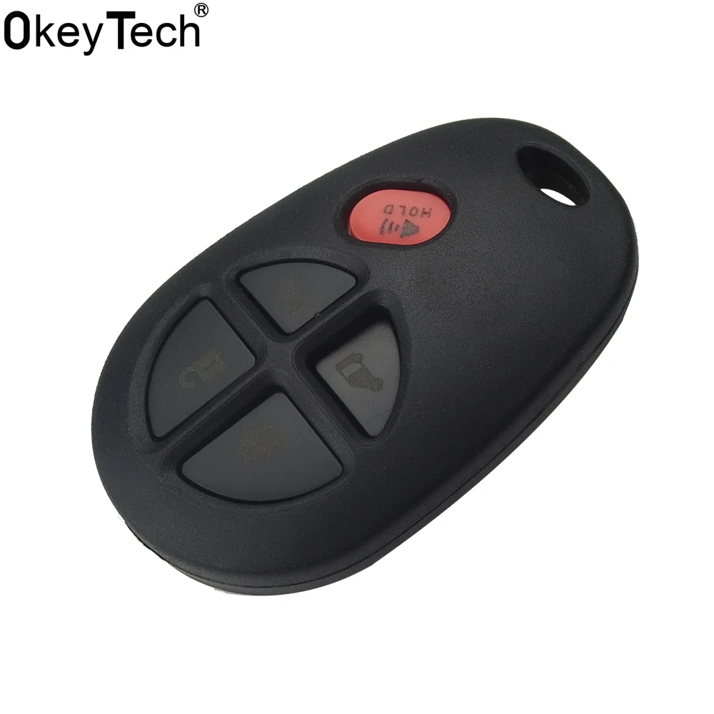 OkeyTech 4 + 1 5 кнопочный пульт дистанционного управления брелок Новый Стайлинг