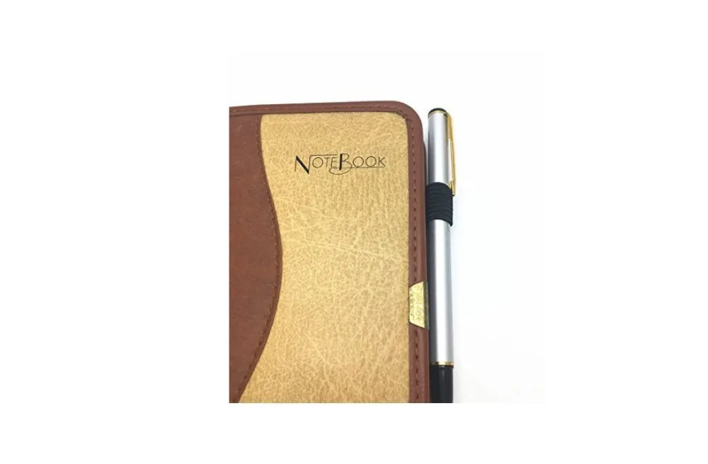 Самоклеящийся кожаный держатель для ручек с эластичной петлей 2 шт. ноутбуков