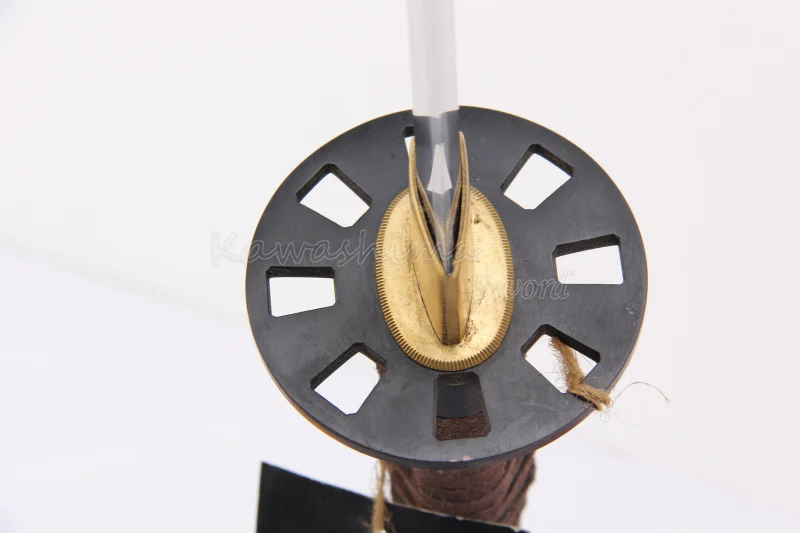 Самурайский меч Tsuba железная сталь катана ручная защита фитинг для продажи