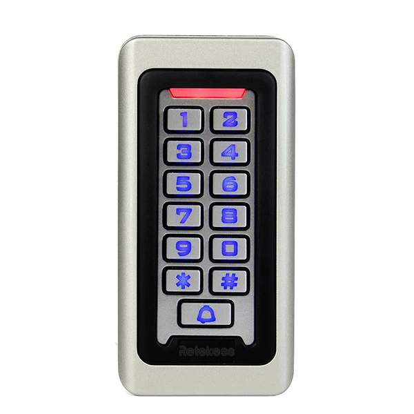 Клавиатура RFID система контроля доступа Бесконтактная карта автономная 2000 пользователей контроль доступа к двери+ 10 шт. RFID карты F9501D