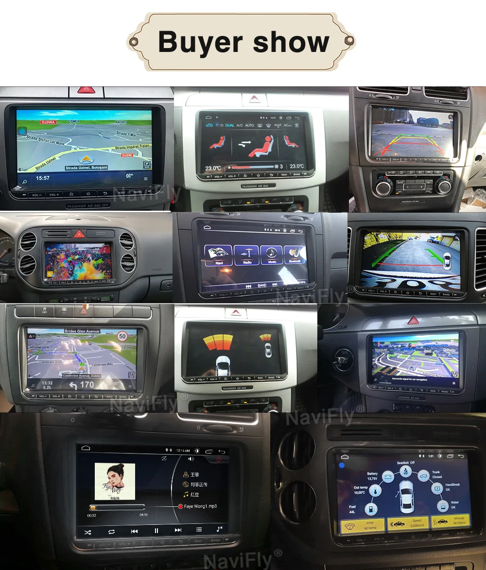 Новинка! Android 8 1 Автомобильный мультимедийный плеер радио для VW Volkswagen Golf Polo Tiguan