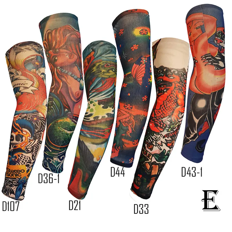 Новинка модные рукава с татуировкой подогреватель для рук унисекс защита от