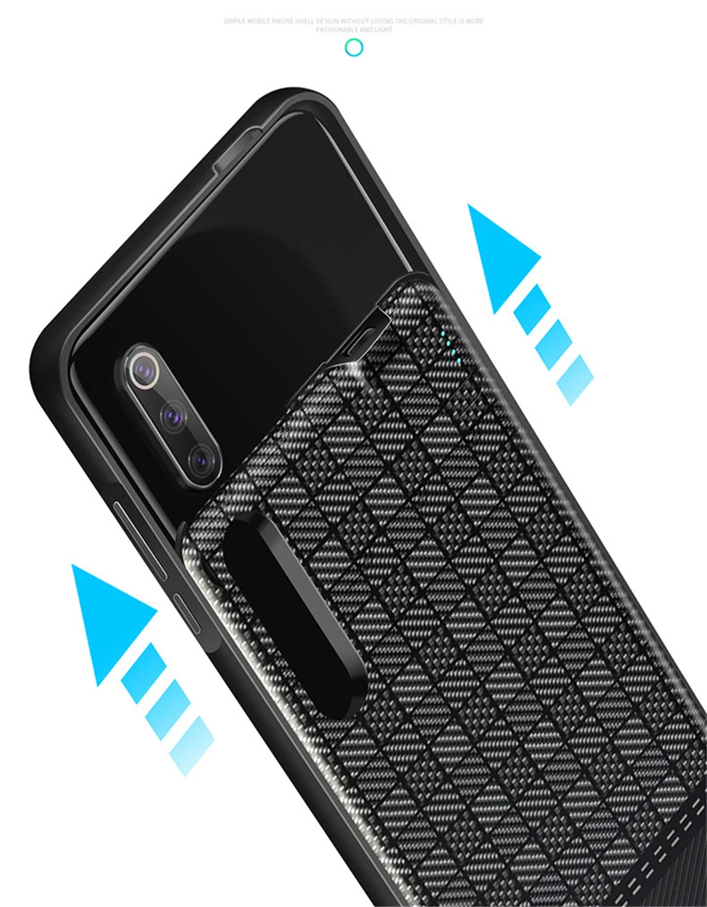 Чехол для питания s для Xiaomi Mi 9, портативный внешний аккумулятор, чехол для зарядки аккумулятора, чехол для аккумулятора 5000 мА/ч, чехол для внешнего зарядного устройства s