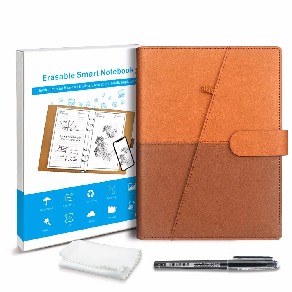 Многоразовый стираемый блокнот в микроволновой печи Смарт с подкладкой для