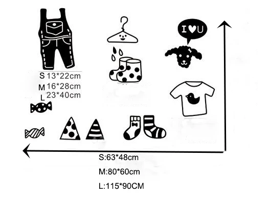 Мамы ребенок одежда магазин липкая реклама постер стеклянная дверь декоративные
