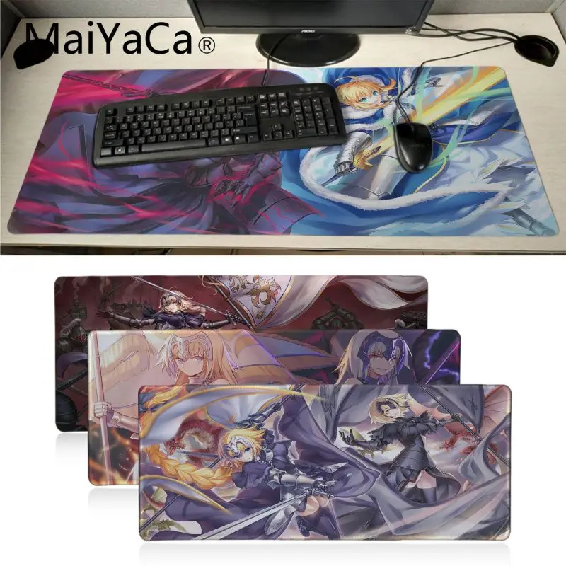 Игровой коврик для мыши MaiYaCa с изображением fate линейки большой заказ|Коврики