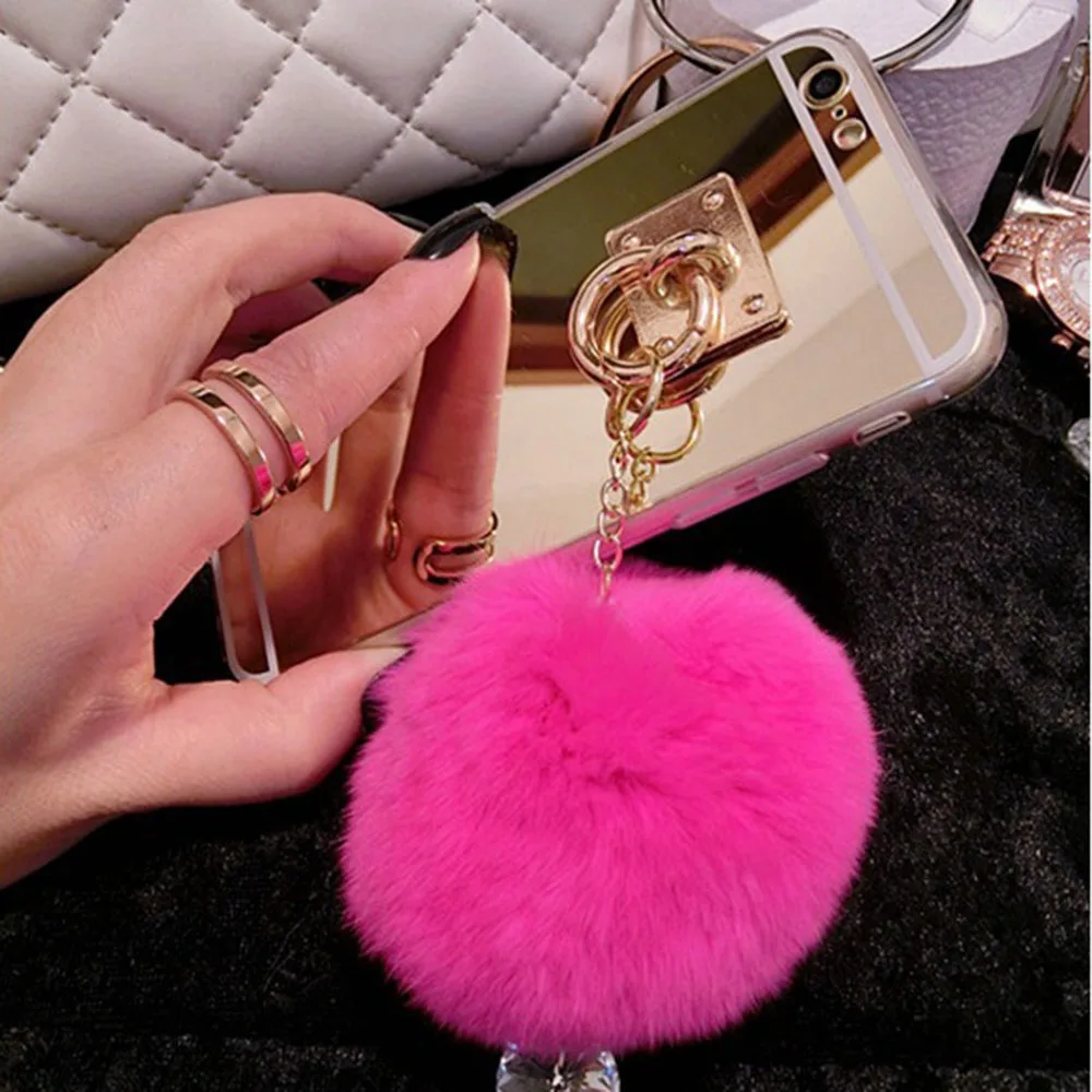 1 шт./лот PC &amp TPU зеркальная задняя крышка ободок кулон металлическая пряжка