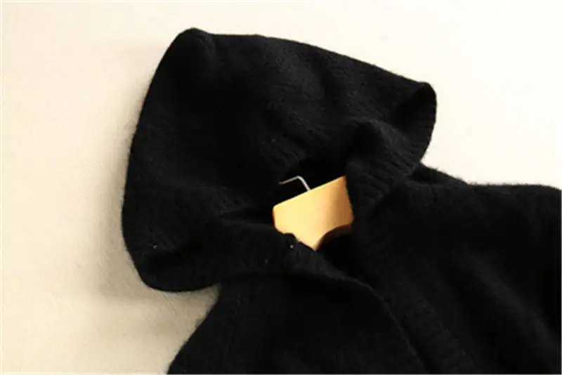 black cardigan Neploe длинный твист свитер кардиганы осень зима новое вязаное пальто корейский шик утолщенное пальто женские свитера куртка 37152 - Цвет: black cardigan