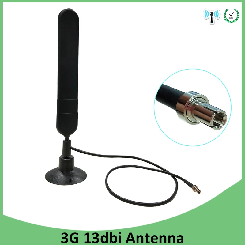 Eoth 4G LTE антенна 3G TS9 13dbi Роутер модем с кабелем 0 5 м для Huawei Mifi маршрутизатор|Антенны