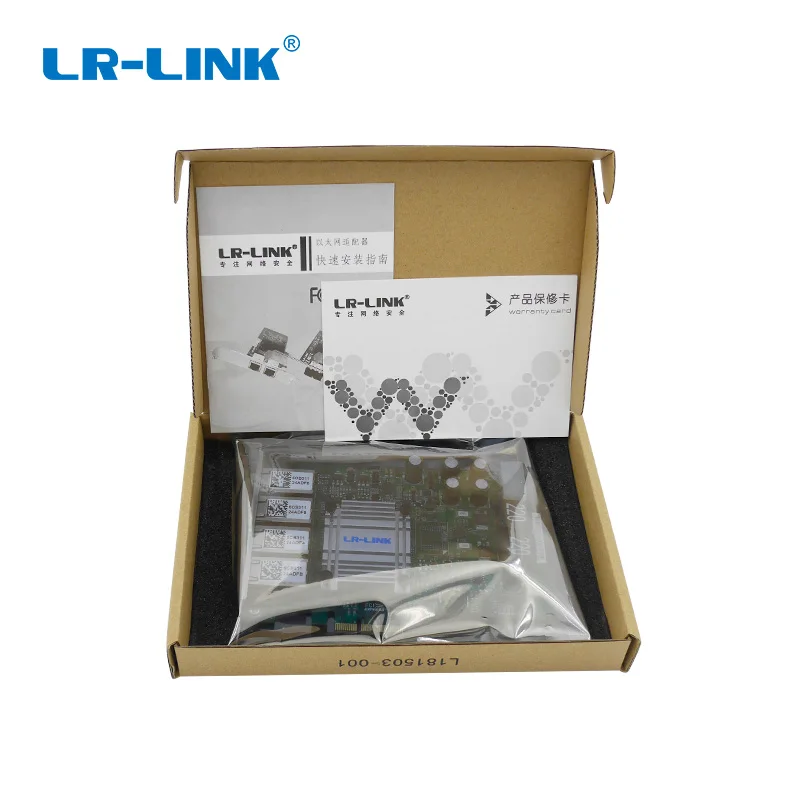 Устройство видеозахвата LR Link 9724HT POE + Gigabit Ethernet четырехпортовый разъем PCI Express RJ45