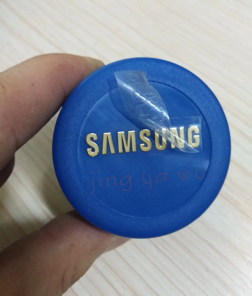 100 X см шт./лот Золотой логотип Samsung металлическая паста galaxy S3 s4 s5 металлические