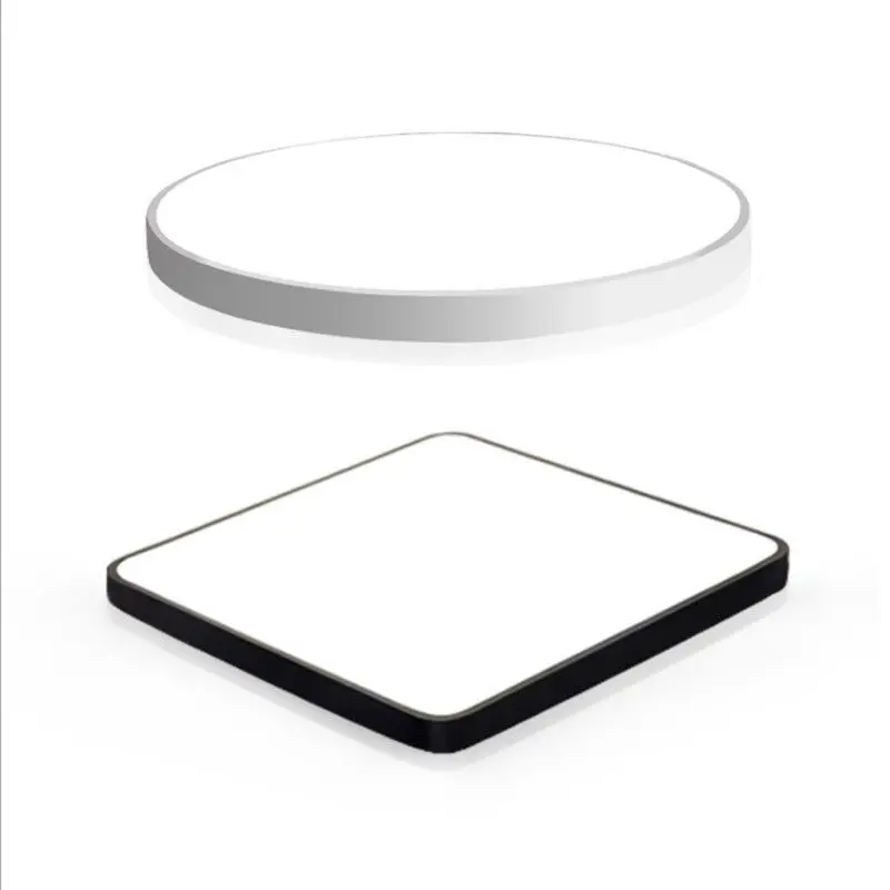 Ультратонкий Светодиодный потолочный светильник современные красочные