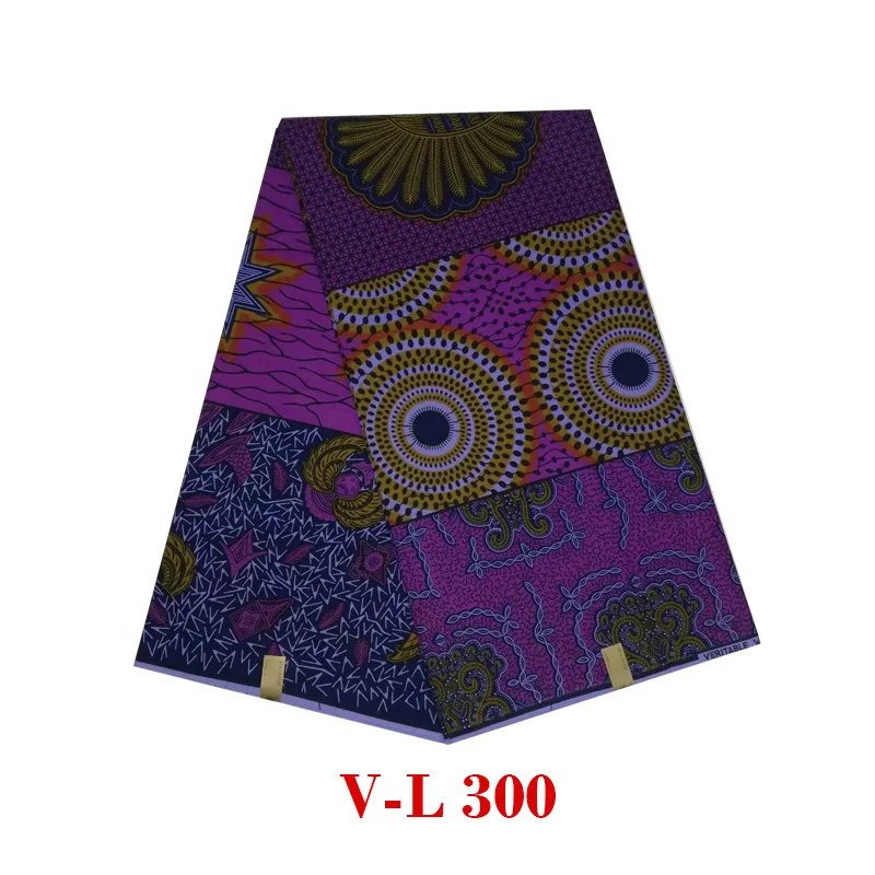 

2019 african wax prints fabric wax Batik veritable ankara real wax 100% cotton veritable high quality V-L 300