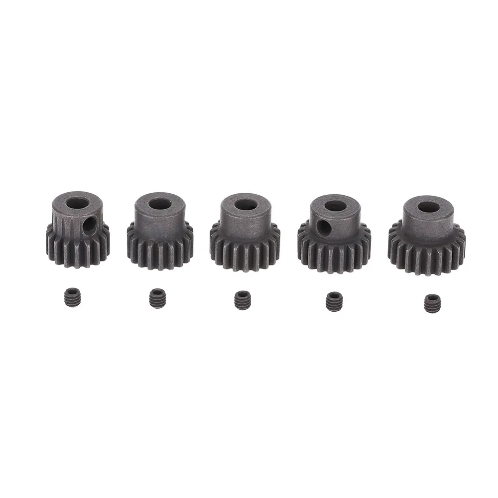 

3PC 1:8 1/8 RC Car Part M1 11T 12T 13T 14T 15T 16T 17T 18T 19T 20T 21T 22T Metal Pinion Motor Gear Combo RC Car 1/8 Buggy Truck