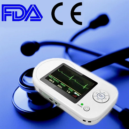 CONTEC CMS-VESD Vision цифровой ЭКГ EKG PR Электронный USB многофункциональный зонд EKG для домашнего использования