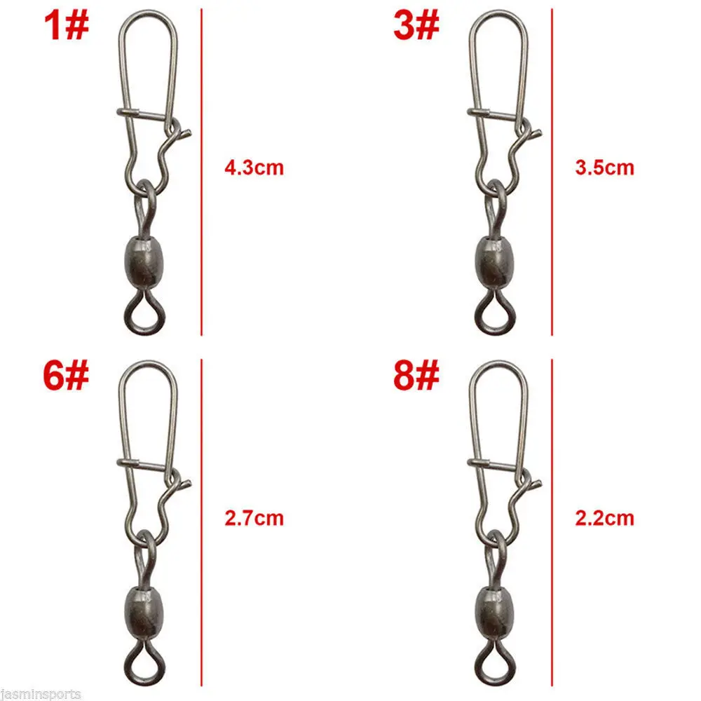210 шт. рыболовные Вертлюги Hyaena с отличной защелкой|swivel connector|swivel setswivels fishing |