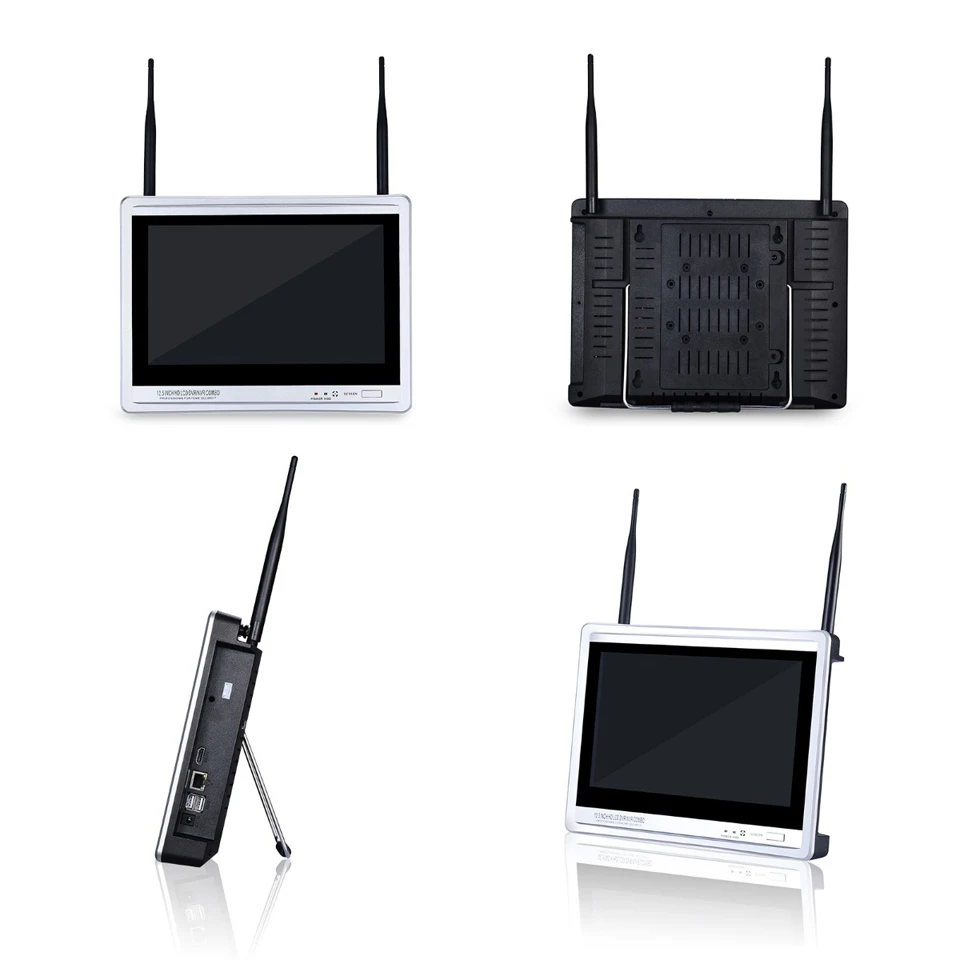 Anran 4ch 720 P 12 ''ЖК-дисплей Экран Беспроводной NVR видеонаблюдения 36ir открытый 1.0mp