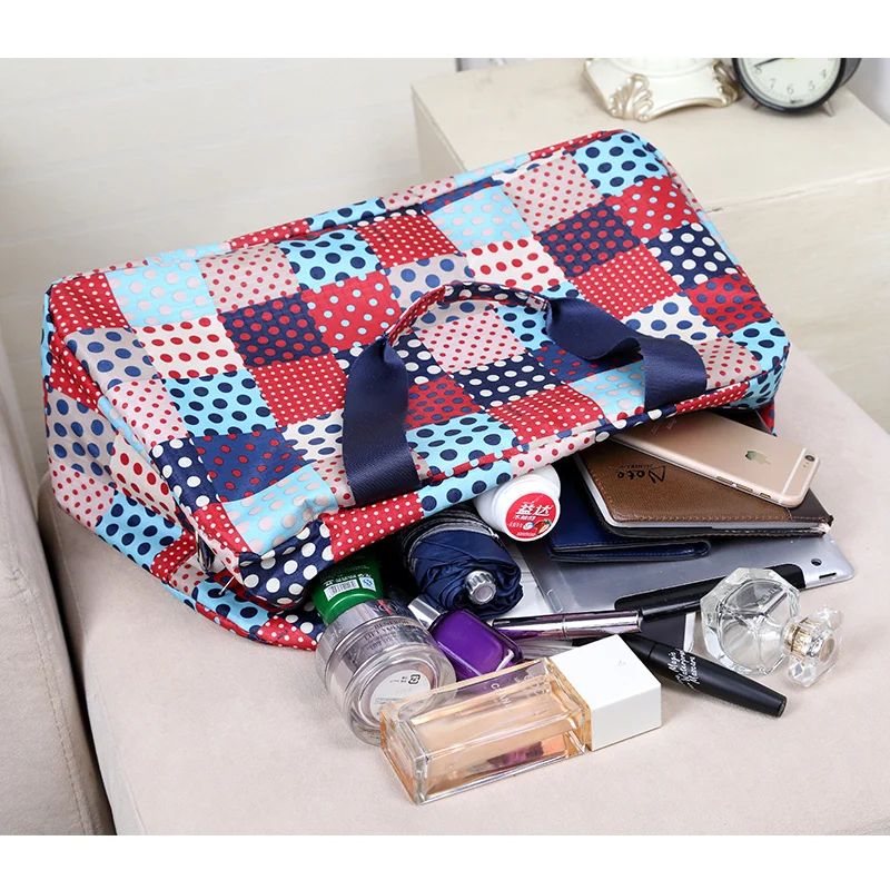 2021Fashion Waterproof Women Travel Bag Large Capacity Printing Bags Portable Women's Tote PT1063 | Багаж и сумки