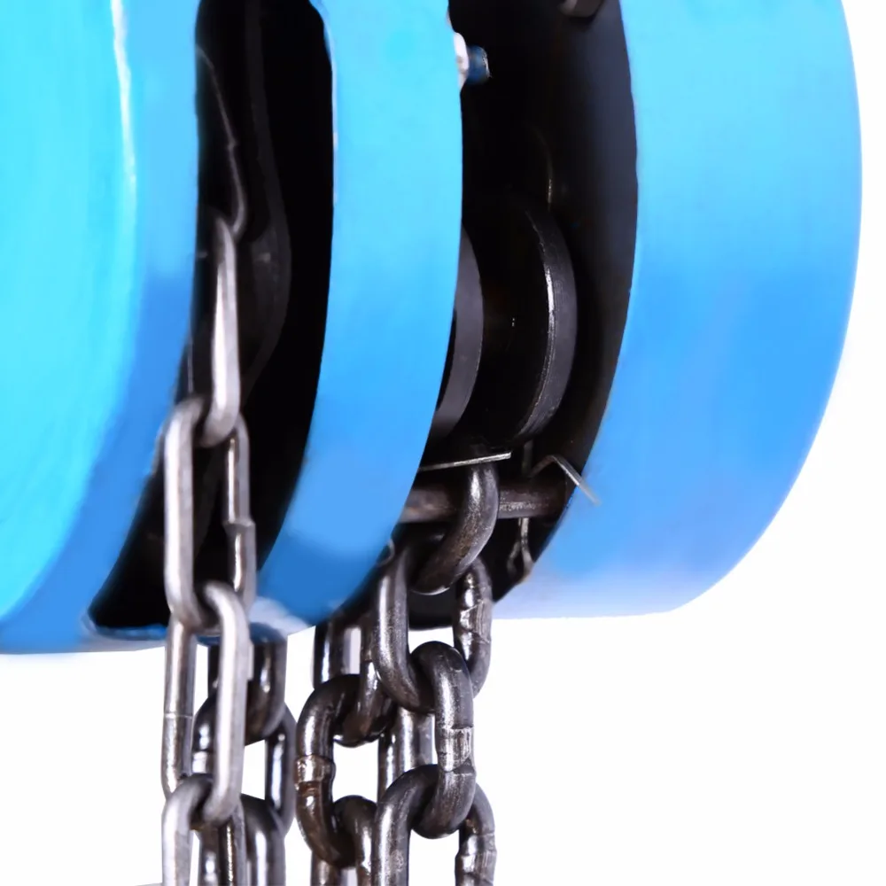 

1pc Pulley Chain Block Alloy Steel High Strength Chain Hoist Cable Hand Control Pulley Crane wholesale