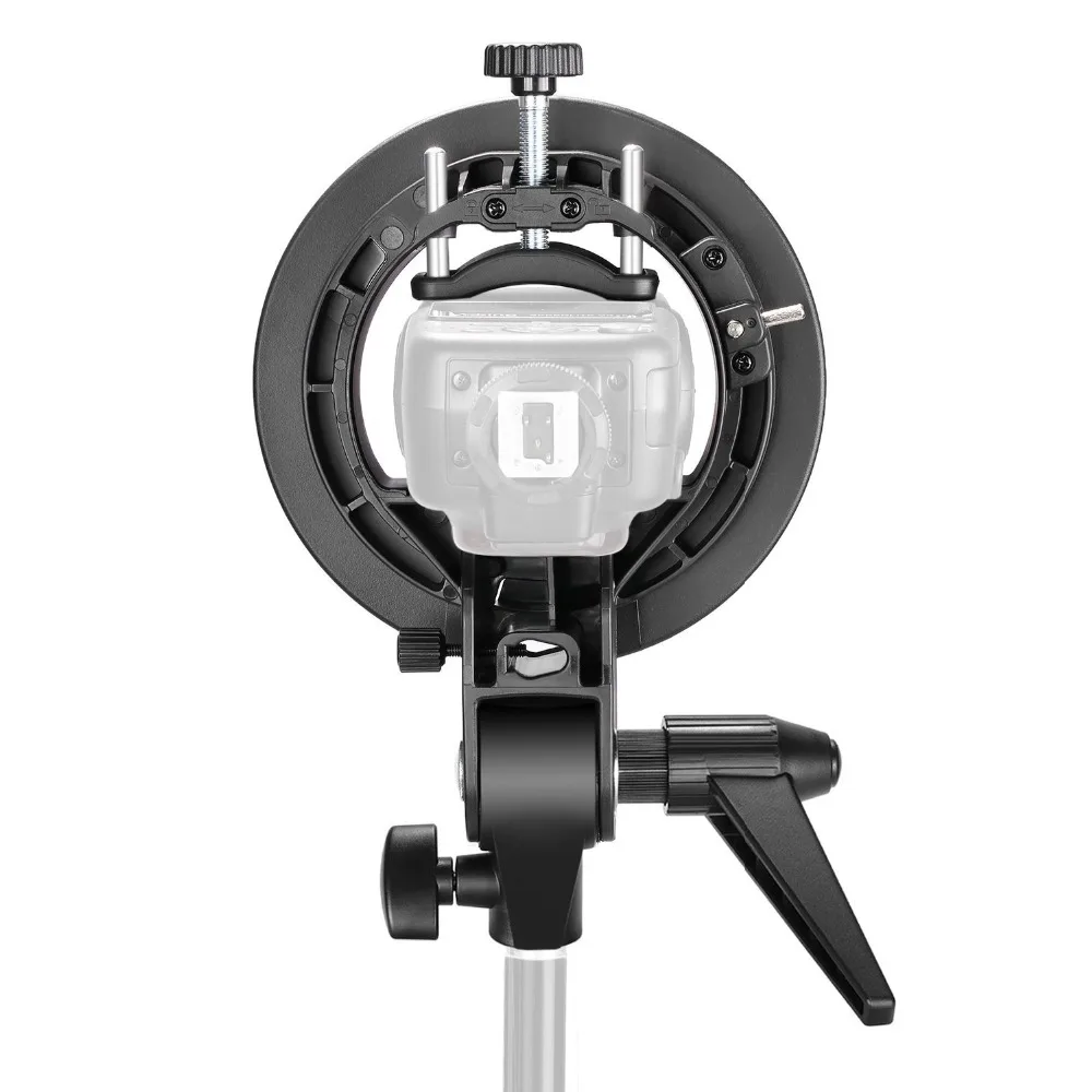 

Neewer s-образный держатель кронштейна с креплением Bowens для вспышки Speedlite Snoot Softbox Beauty dish Reflector Umbrella
