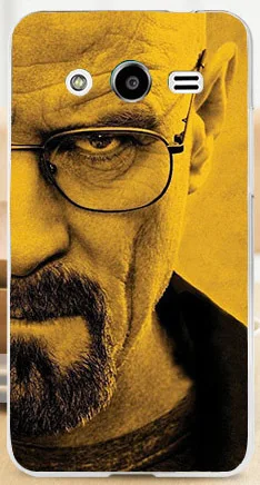 Hot TV Breaking Bad Chemistry teacher Protective Hard Case Cover for Samsung Galaxy Core 4G LTE G386F Mr.White phone case |