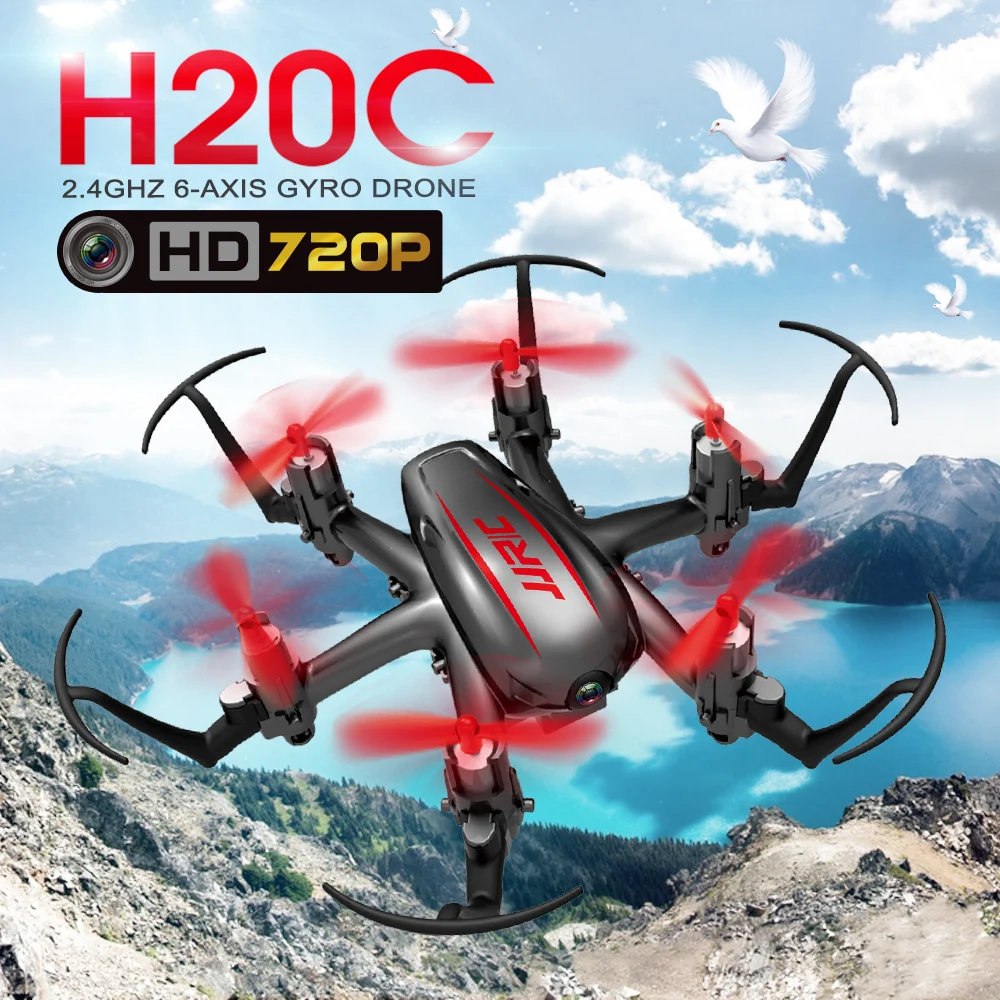 JJRC H20C мини беспилотные летательные аппараты с 2MP Камера 2 4G 4CH 6 оси Безголовый