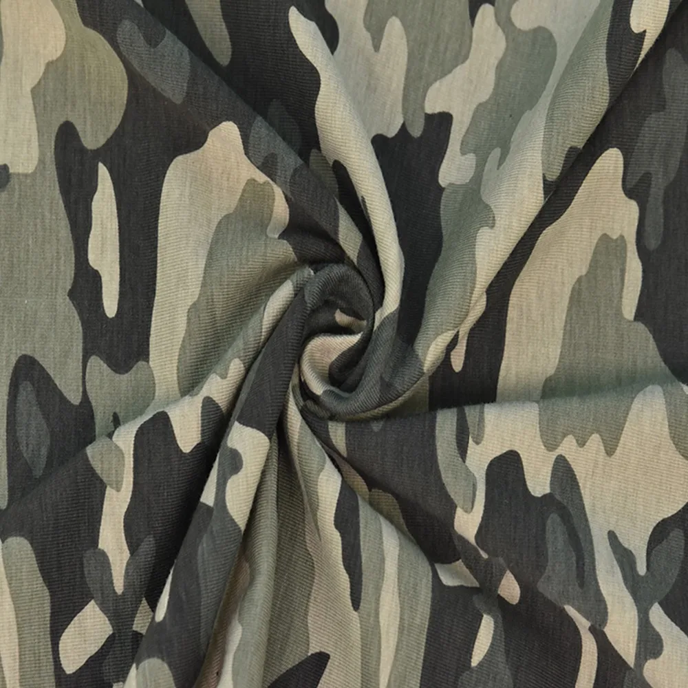 2018 хлопковая ткань с камуфляжным принтом лоскутные материалы для шитья юбка