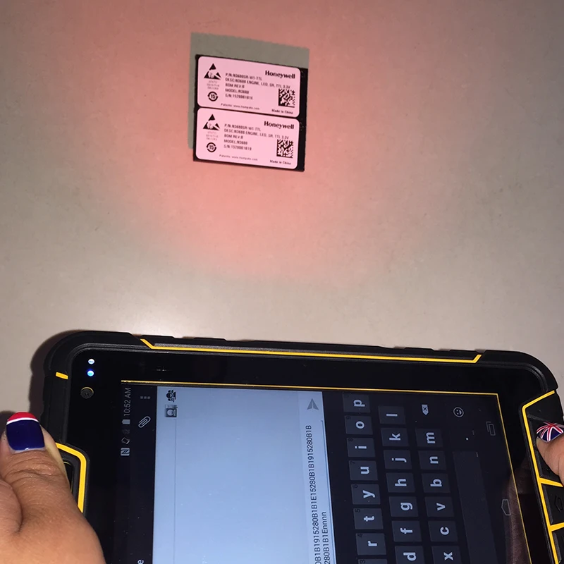 7'' Android IP67 Waterproof Industrial Tablet with 4G WIFI BT GPS CCD Barcode Scanner LF NFC UHF RFID Reader Fingerprint