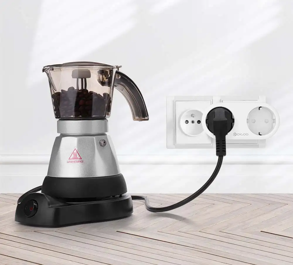DIGOO DG-SP202, 3720 Вт, двойная штепсельная вилка европейского стандарта, умная розетка Wi-Fi, индивидуальное управление, этикетка, монитор энергии, дистанционное управление, синхронизация, умный дом