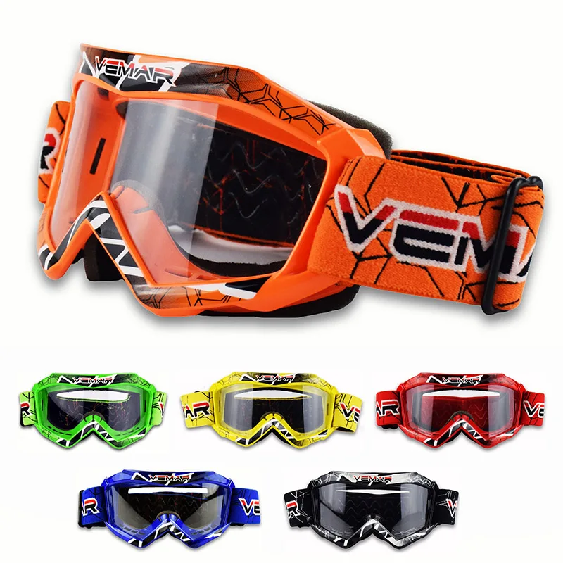 2021 Детские мотоциклетные очки clear Kids MX MTB внедорожные детские велосипедные для