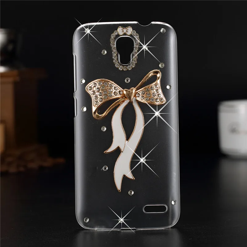 Роскошный 3d чехол для Alcatel One Touch Pop 2/M5 блестящий стразы 2/M5/ OT5042/5042X | Мобильные