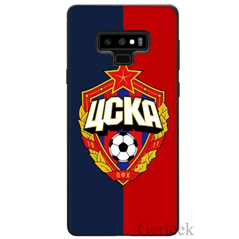 B6 Desxz ЦСКА клуб ТПУ чехол для samsung Galaxy A5 A6 A7 A8 A9 A10 A30 A40 A50 A70 Защитная крышка - Цвет: B6